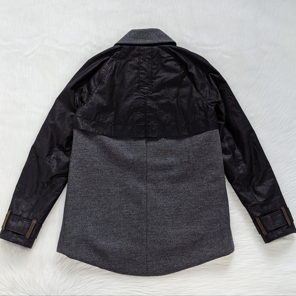 Sorel Aylwin Wool Trench Goose Down Coat | Size Small - Picture 8 of 16